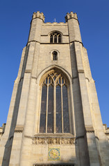 Fototapeta na wymiar Church of St. Mary the Great in Cambridge