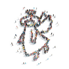 people  shape  angel wedding