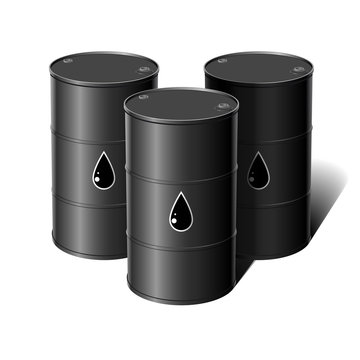 Barrel of oil. Vector illustration