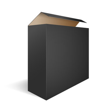 Black Open Box