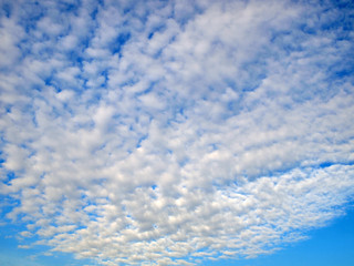 blue sky and beautiful clouds