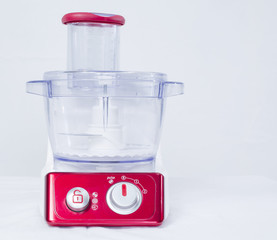 Picador eléctrico sobre fondo gris 