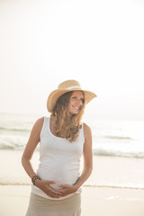 pregnancy in the beach