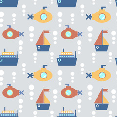 Baby seamless pattern