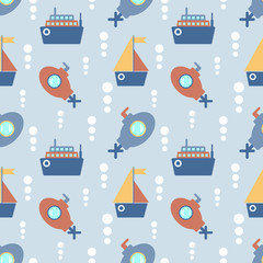 Baby seamless pattern