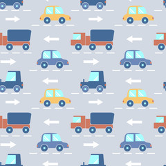 Baby seamless pattern