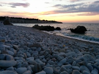 Bisceglie, tramonto, Puglia