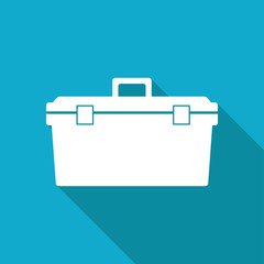 Vector color flat toolkit icon 