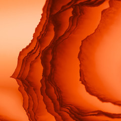 Colorful crepe paper shapes with paper background 