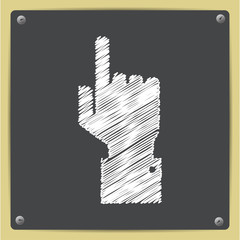 Hand icon