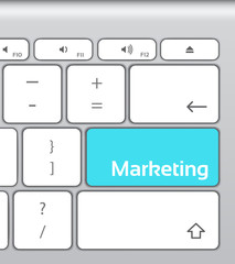 Marketing Enter Button Keyboard