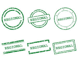 Fototapeta premium Regional Stempel