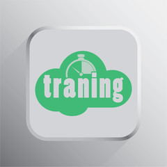 Fototapeta premium illustration of sport icon