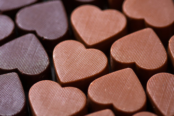 Chocolate praline candy