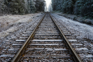 Fototapeta premium Railroad Tracks