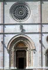Umbria,Todi,il Duomo, - obrazy, fototapety, plakaty
