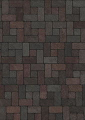 Marble bricks background