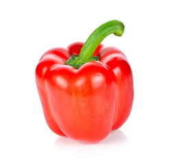 red pepper isolated on white background