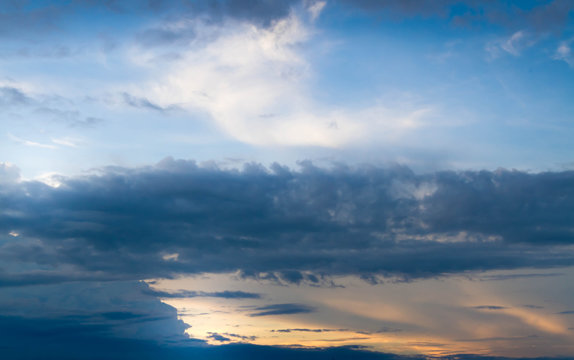 Beautiful Sunset sky and cloud © phatpc