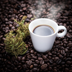 Cannabis coffee.
