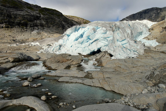 Glacier Nigardsbreen, Norway