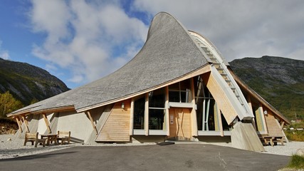 Jostedalen Glacier Cente. Breheimsenteret - National Park. Visitors Centre - museum. Jostedal...