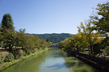 Fototapeta na wymiar 京都 平安神宮の川