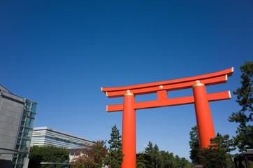 京都 平安神宮 鳥居