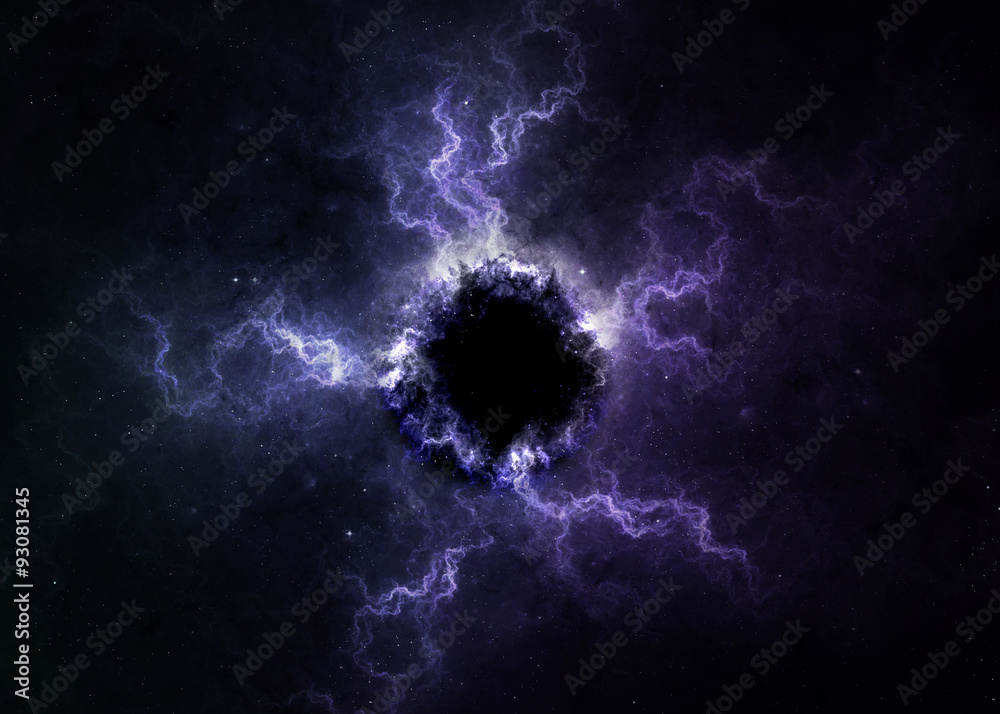 Canvas Prints black hole in space. elements of this image furnished by nasa