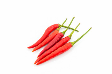 Red chili or chili pepper.