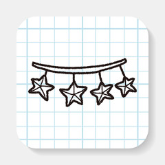 birthday hanging doodle drawing