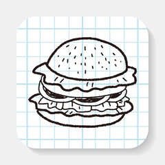 Doodle Hamburger