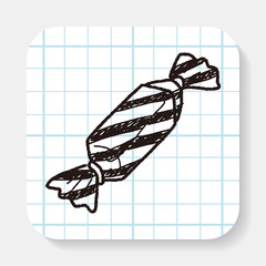 candy doodle drawing