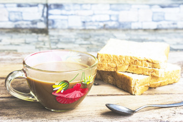 Coffee break with snack