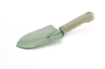 Garden spade, isolated on white