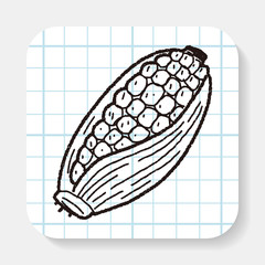 Corn doodle