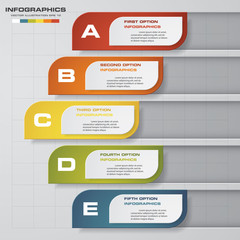 Design clean number banners template/graphic or website layout. Vector.