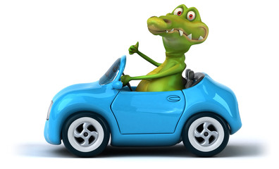Fun crocodile