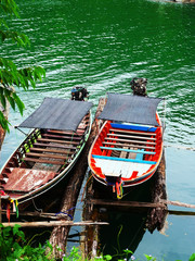 Obraz premium Motor boats