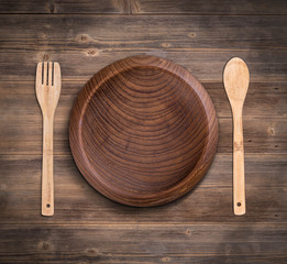 Wooden bowl