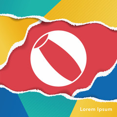 beach ball icon