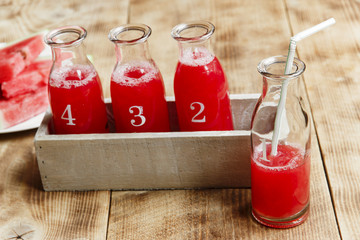 freshly squeezed watermelon juice
