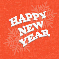 Merry Christmas Lettering