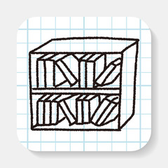 Doodle Bookcase
