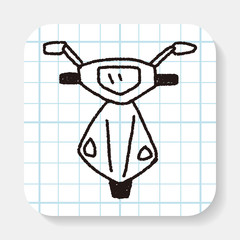 Doodle Motorbike