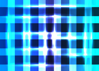 Blue Cubic vector abstract background