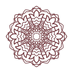 Vector mandala ornament