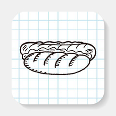 Doodle Hot Dog