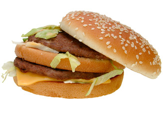 doppelter Hamburger