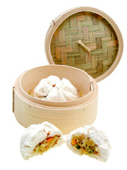 Chinesische Dim Sum - Cha Shao Pao